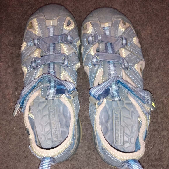 Merrell Hydro Hiker Sandals Youth size 13M - Picture 7 of 9